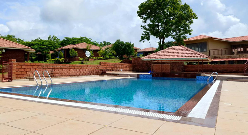 Best Swimming Pool Resort in Guhagar, Konkan